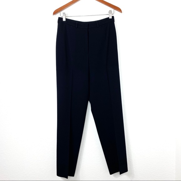 Donna Karan Pants - Vintage Donna Karen Black Label Wool Navy Pants 8